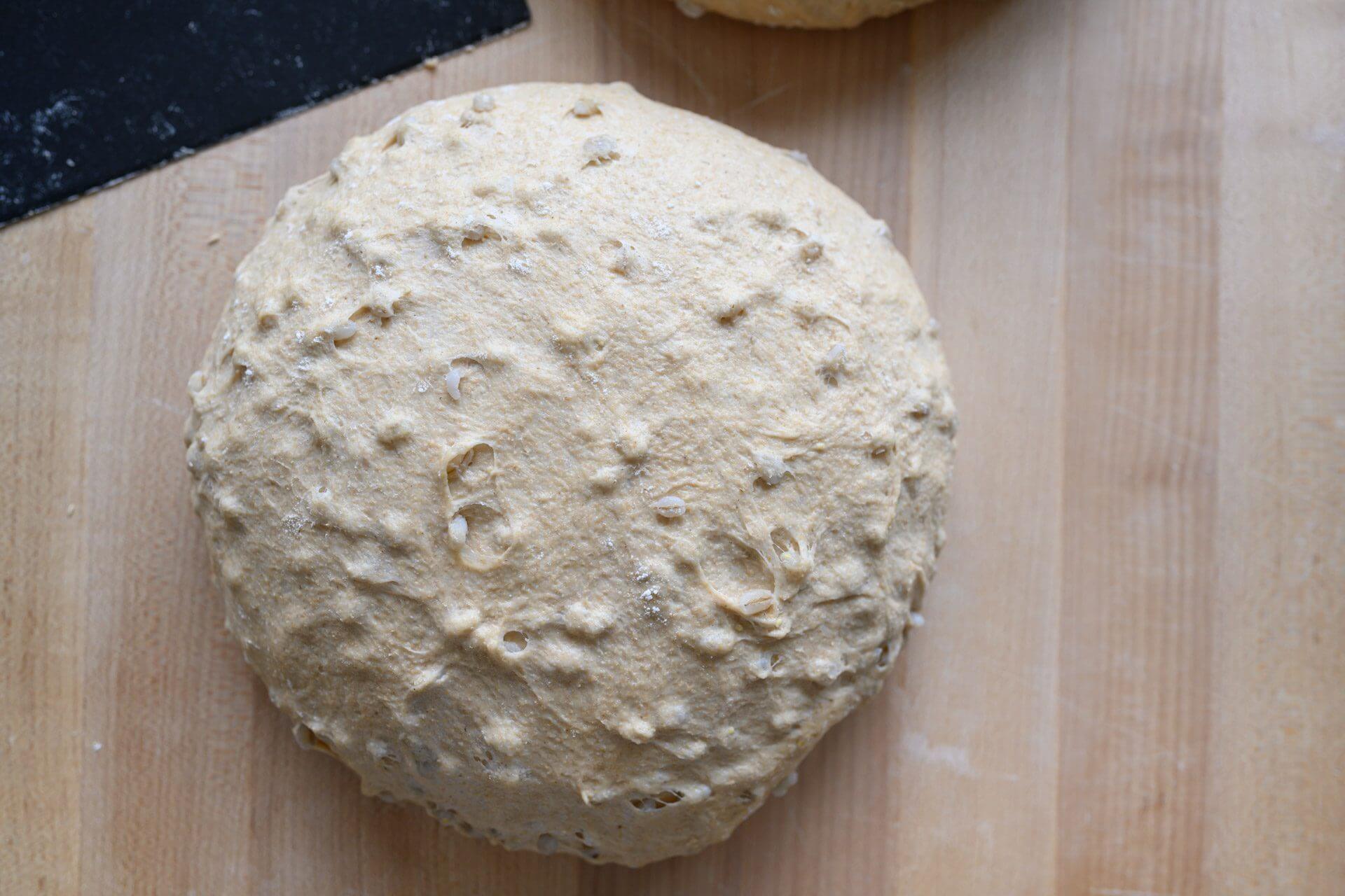 Preshaped dough