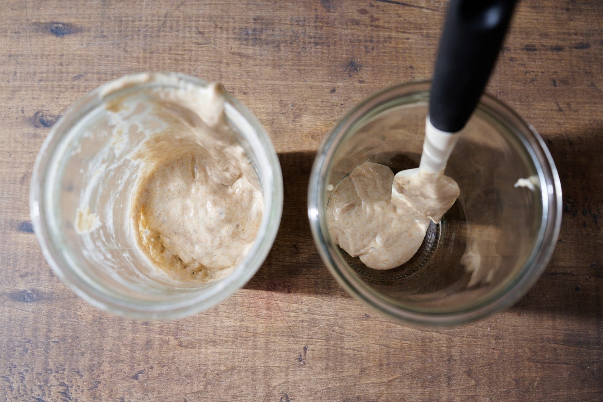 Reviving a sourdough starter that was in the fridge for vacation